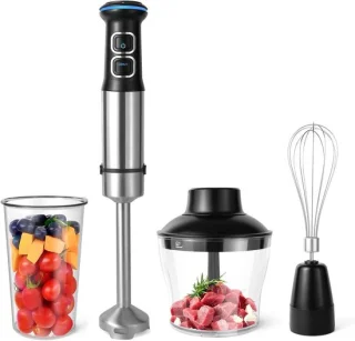 Staafmixer set - zwart