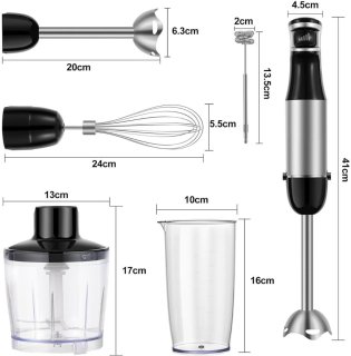 Wat vinden we goed aan de Staafmixer Set - Zwart