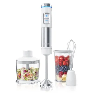 Staafmixer van roestvrij staal set