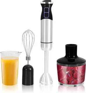 Staafmixer zilver