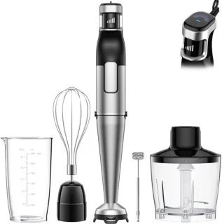 Staafmixer Zwart