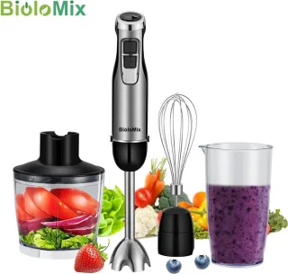 Staafmixers 4-in-1 Set Elektrisch Roestvrijstaal 1200W