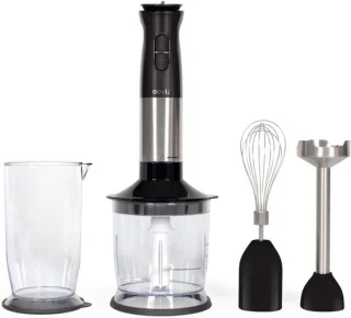Staafmixerset handmixer blender 700 ml zwart
