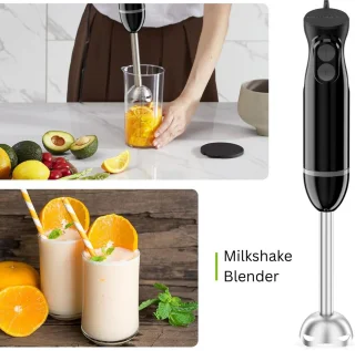 Staafmixerset Zwart