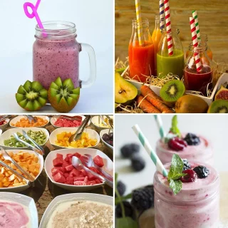 Staande blender - glazen kan