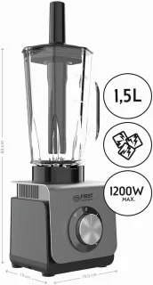 Staande blender - glazen kan