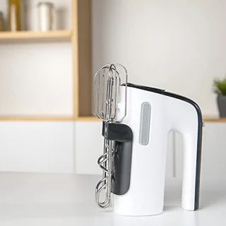 Standmixer voor Bakwaren - Wit/Zwart
