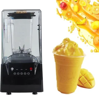 Stille blender 1800 ml zwart