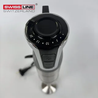 Swiss Line Staafmixer met maatbeker - Zwart