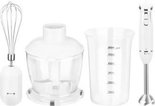 Swiss Pro+ Staafmixer Set met Blender en Klopper