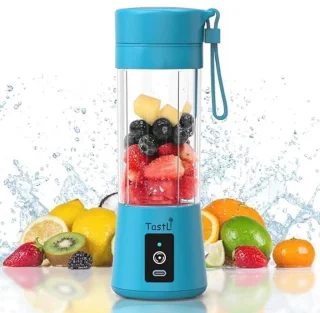 TastLi Draagbare Mini Blender 13 oz (Hemelblauw)