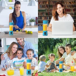 Wat vinden we goed aan de TastLi Persoonlijke Mini Blender 13 oz - Hemelblauw