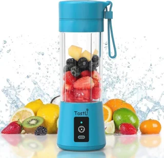 TastLi Persoonlijke Mini Blender 13 oz - Hemelblauw