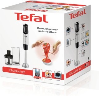 Tefal Quickchef HB6598 Staafmixer Zilver/Zwart