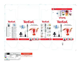 Tefal Quickchef Ice Crush HB65KD Staafmixer