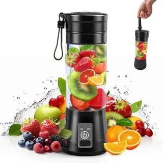 Thijox draagbare elektrische mixer 380ML zwart