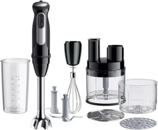Thuys Braun Staafmixer Set met Hakmolen Zwart