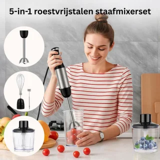 Thuys Staafmixerset Zwart