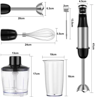 Thuys Staafmixerset Zwart