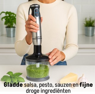 Titanforce Staafmixer Set 6-in-1 RVS 1000W Coopley