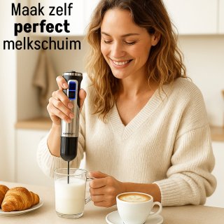 Titanforce Staafmixer Set 6-in-1 RVS 1000W Coopley