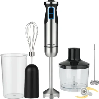 Titanforce Staafmixer Set 6-in-1 RVS 1000W Coopley