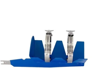 Verf mixer schudapparaat, 21,8 x 6,8 cm, zilver