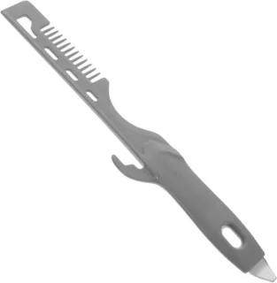 Verf roerstaaf 35 cm grijs