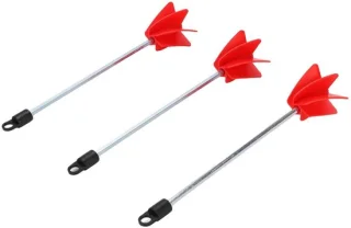 Verfmixer set 3 stuks 29 cm metaal