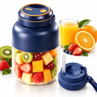 VHV Draadloze blenderbeker Smoothie beker met dubbele deksel