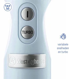 Westinghouse Retro Handblender Blauw