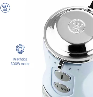 Westinghouse Retro Handblender Blauw