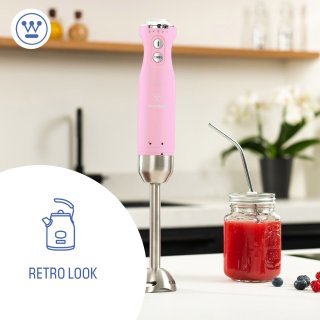 Westinghouse Retro Staafmixer Roze