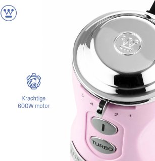 Westinghouse Retro Staafmixer Roze