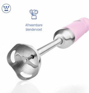 Westinghouse Retro Staafmixer Roze