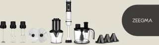 Zeegma Handy Chef Staafmixer 5in1