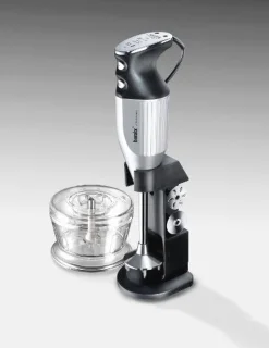 Zilveren staafmixer
