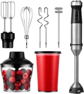 Ziver Staafmixerset Zwart