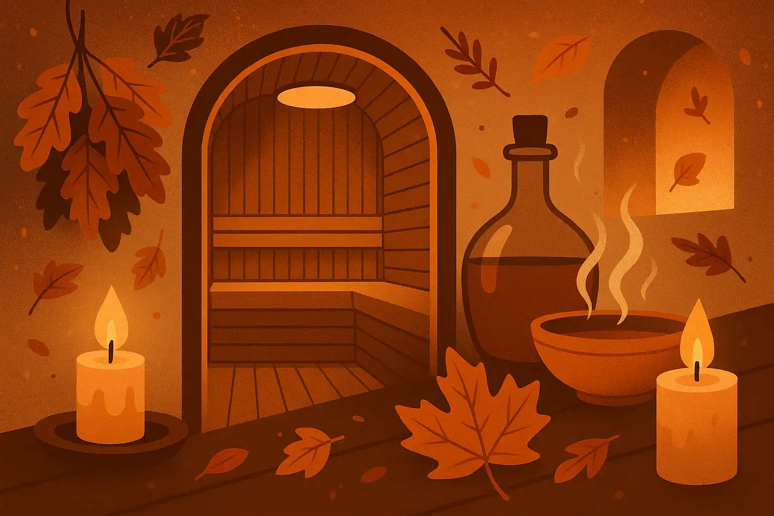Herfst-proof je thuissauna: geuren, licht en rituals voor ultieme cozy wellness