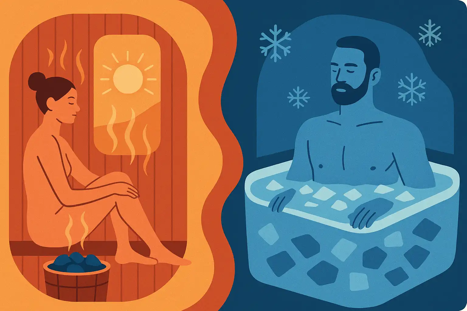 Hot & cold therapy: combineer je thuissauna met een ijsbad voor de ultieme endorfine kick