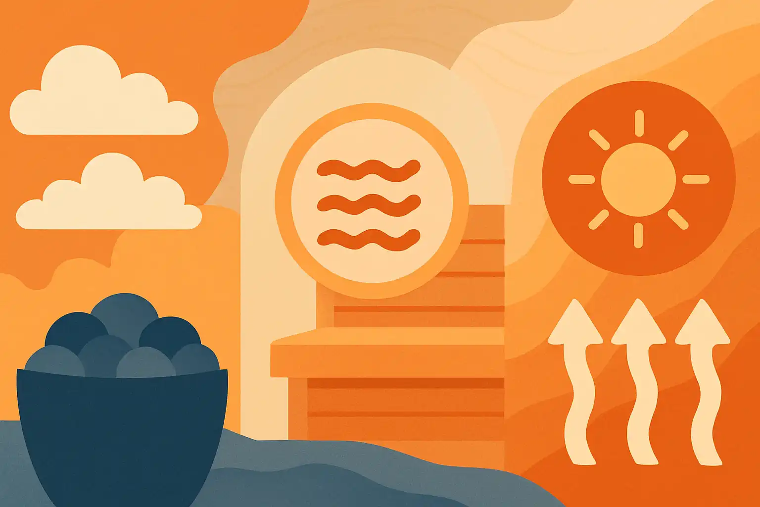 Hybride thuissauna's: kies je voor stoom, infrarood of hete lucht — welke combinatie past bij jouw huis?