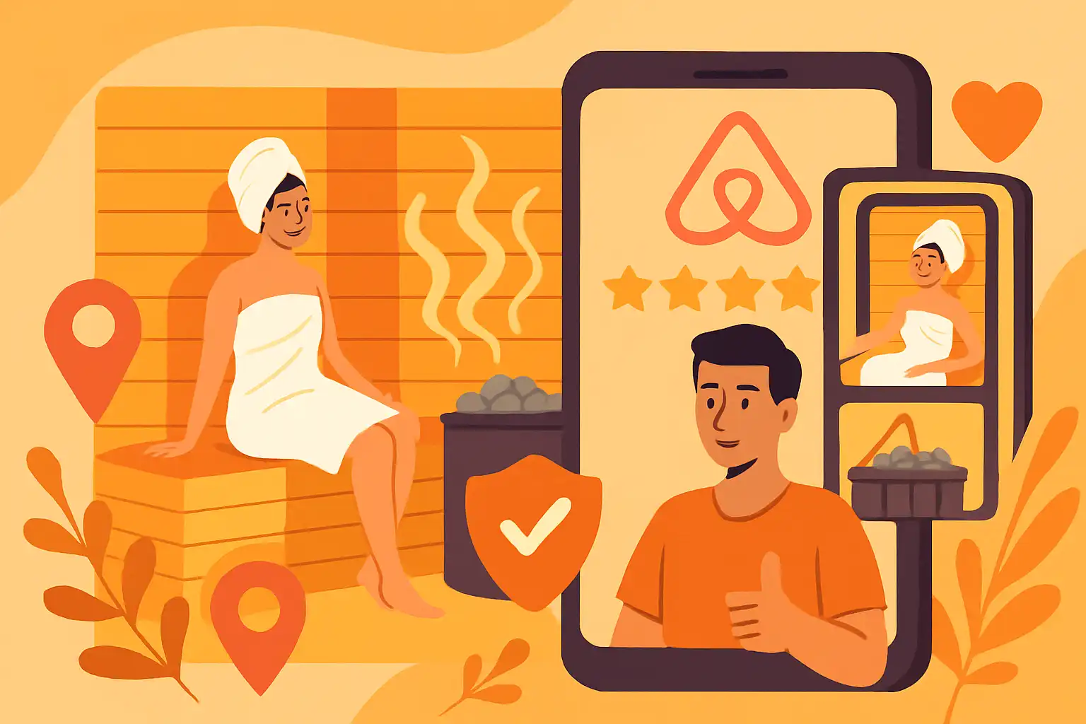 Maak van je thuissauna een Airbnb-hit: praktische tips voor hosts om gasten veilig en blij te houden