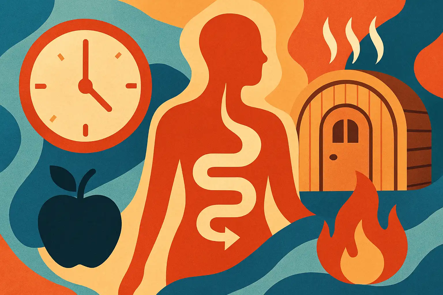 Metabolische reset: combineer intermittent fasting met je thuissauna voor meer energie en vetverbranding