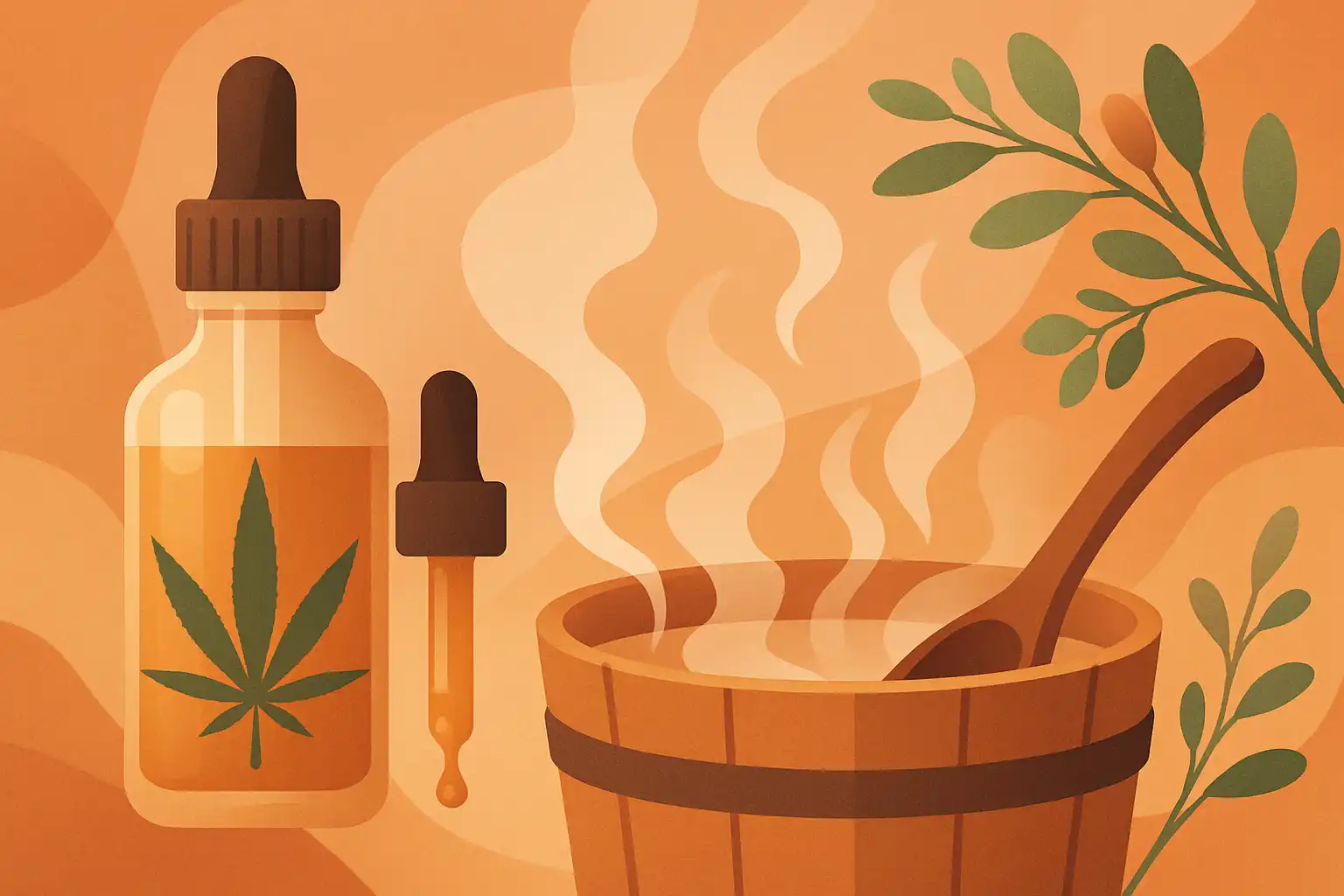 Sauna aromatherapie 2.0: experimenteer met CBD-infused opgietsels en botanische damp