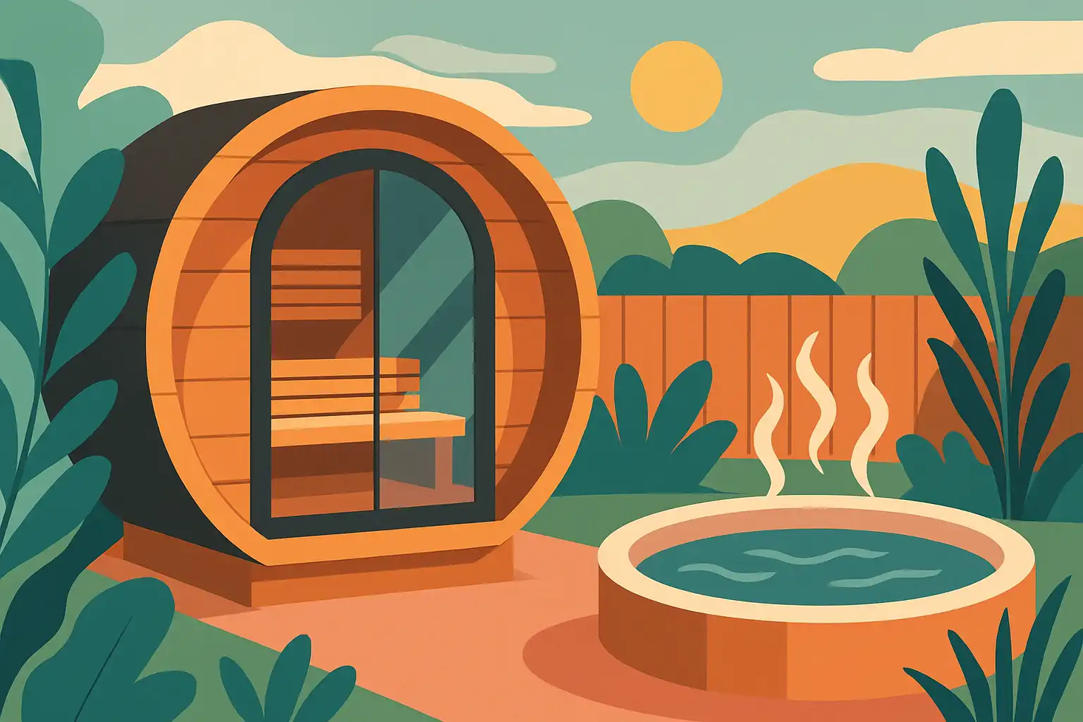 Van tuinhuis tot panorama-sauna: zo creëer je een Insta-waardig wellnesshoekje in je achtertuin