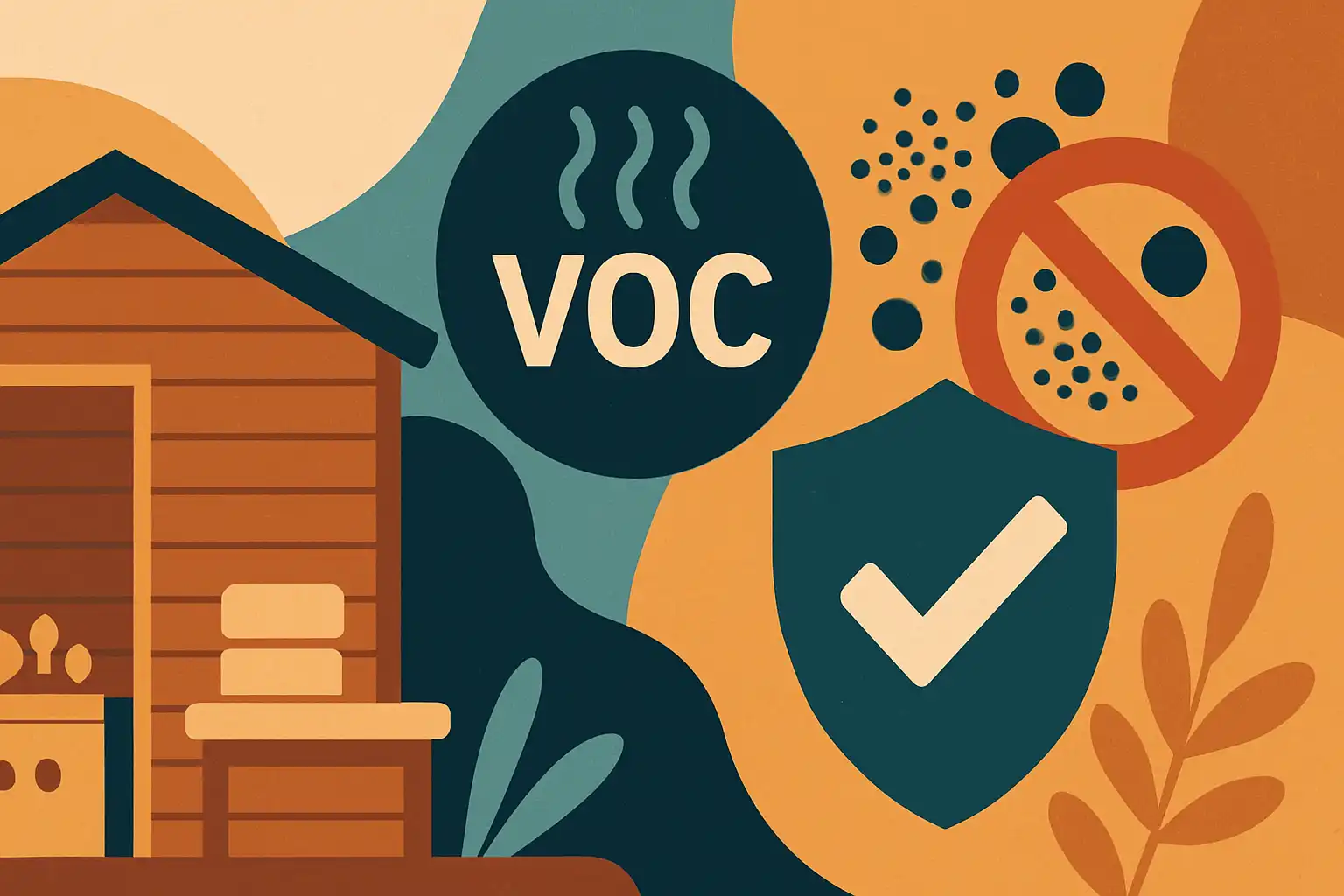 Wat je thuissauna écht niet mag bevatten: VOC's, microplastics en veilige materialen