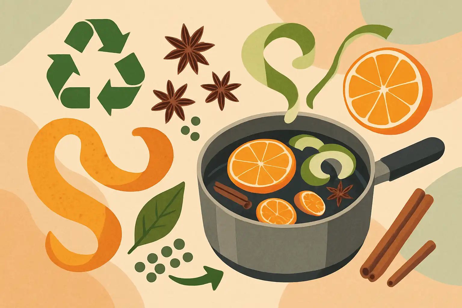 Zero waste opgiet: zo maak je duurzame geurmixen met restjes uit je keuken