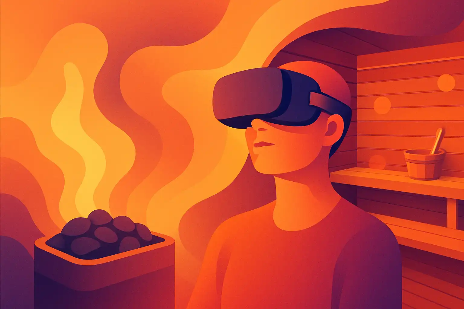 Zo combineer je VR met je thuissauna voor een meeslepende wellness-ervaring