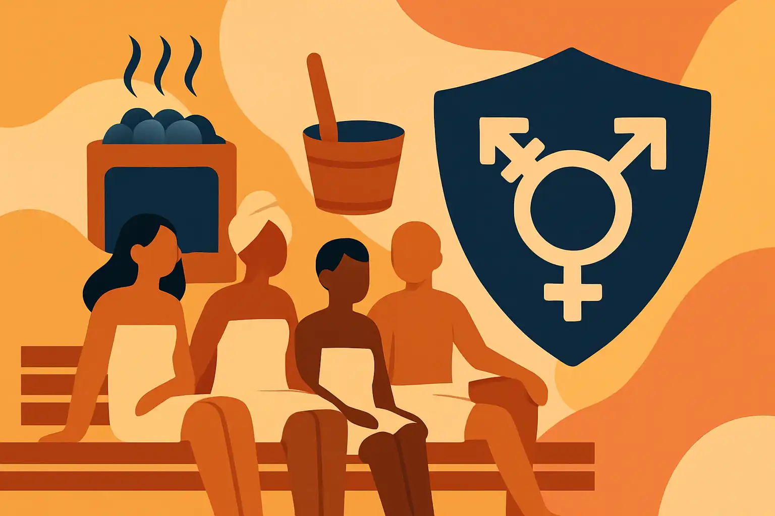 Zo maak je je thuissauna genderinclusief en veilig voor iedereen