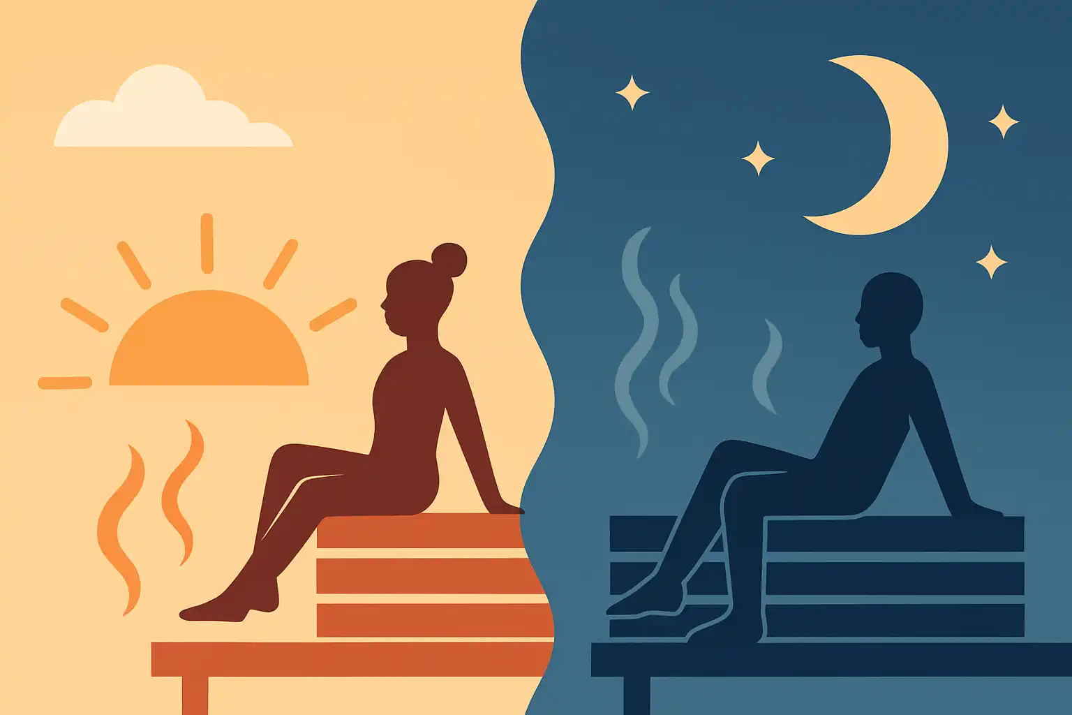 Zo stem je je saunaroutine op je biologische klok: praktische tips voor ochtend- en avondmensen